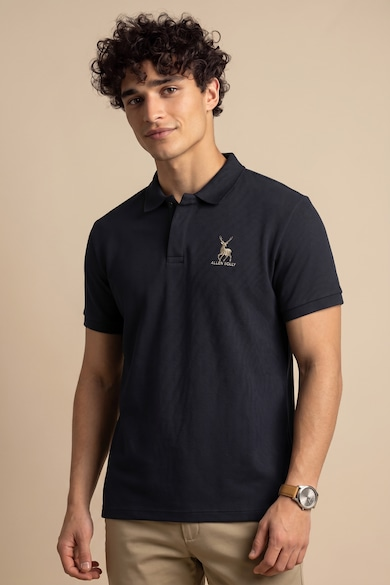 KAWAKUU Men's Premium Black Polo T-Shirt